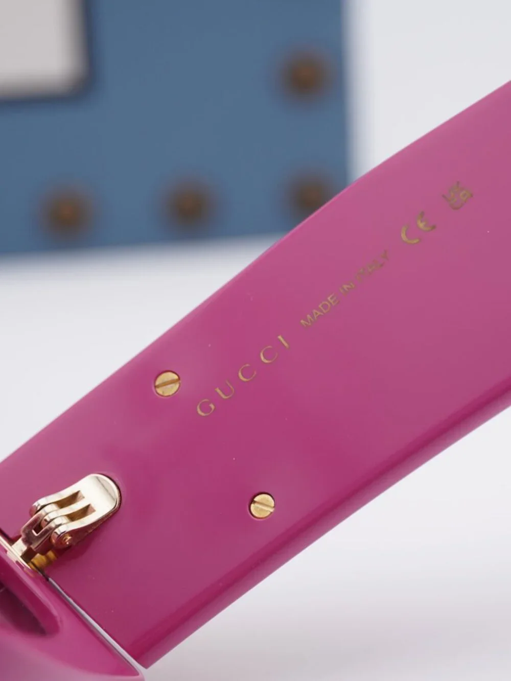 Gucci GG1754S 004 Square Sunglasses - Pink